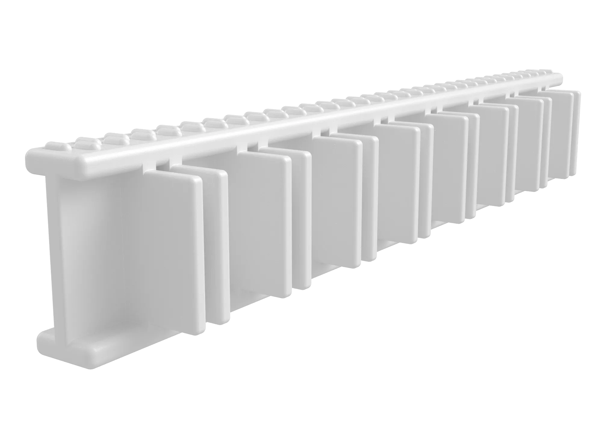 195x34мм, цвет белый