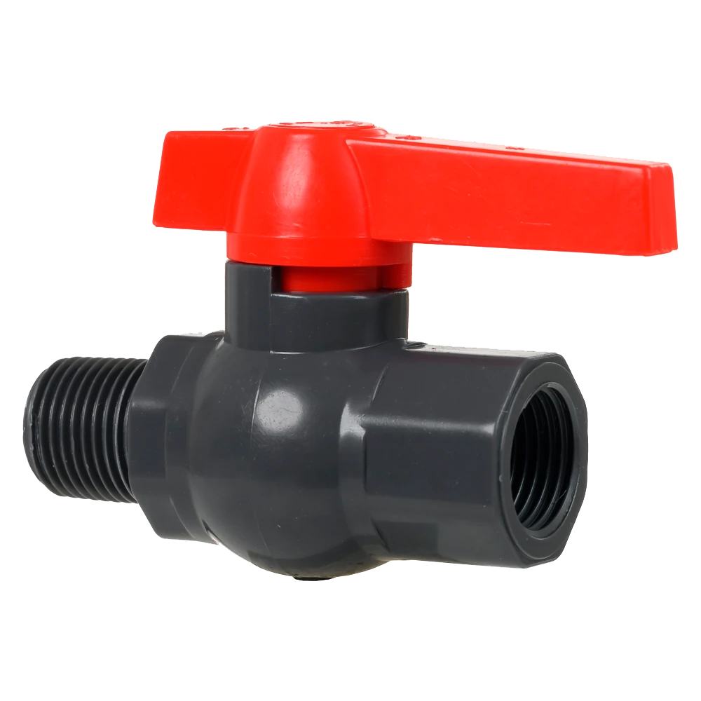 Кран ПВХ шаровый 1/2