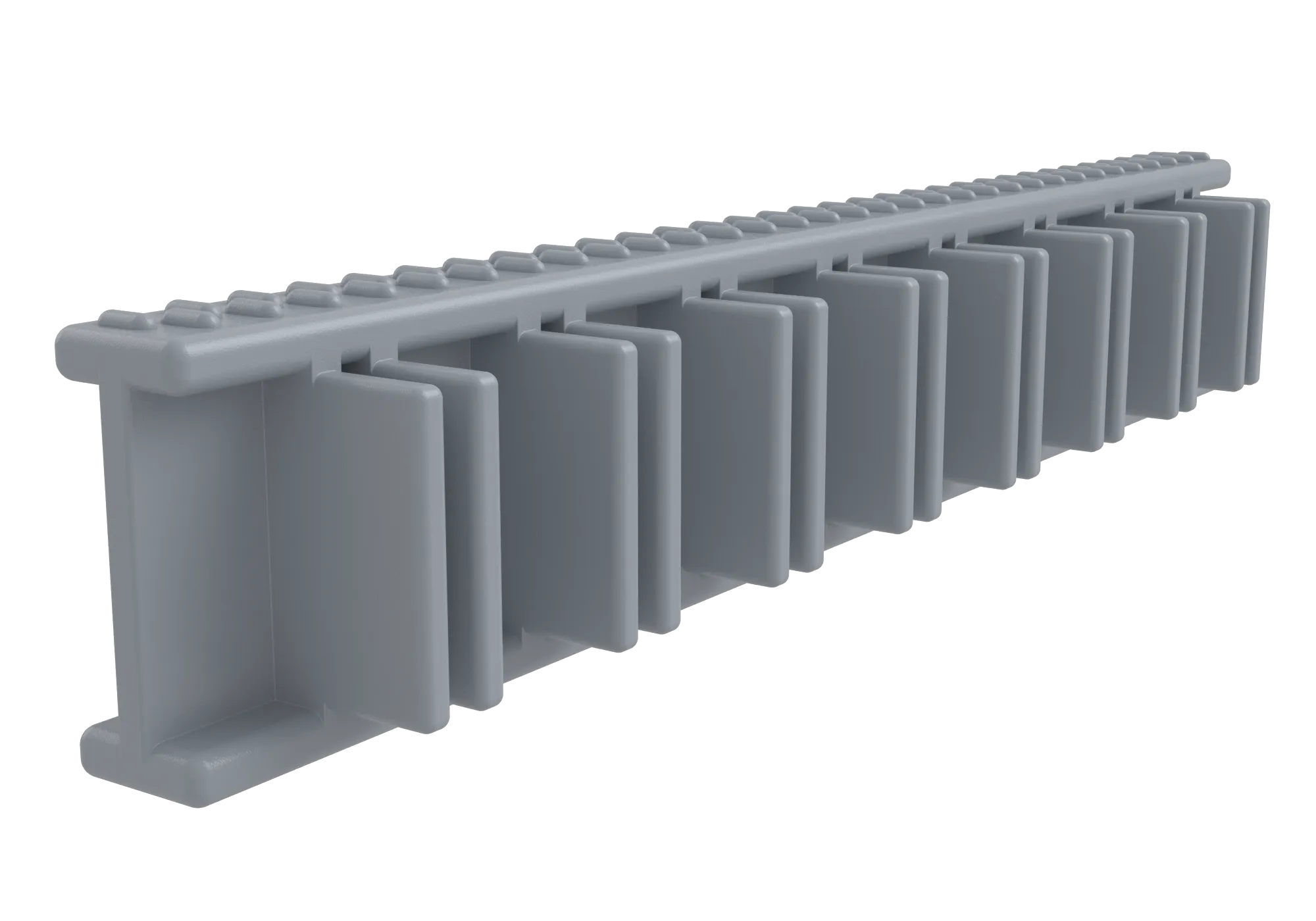 195x34мм, цвет серый