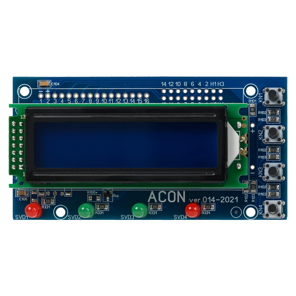 Экран 2 строчный (синий)