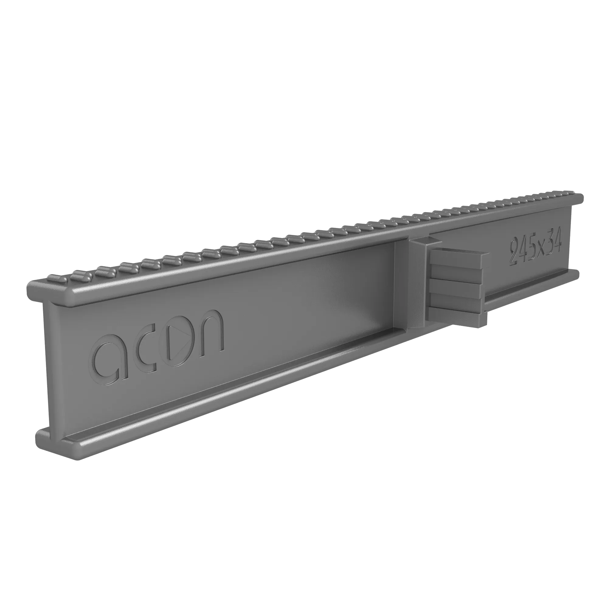 245x34 мм, цвет нержавеющая сталь, фото 2