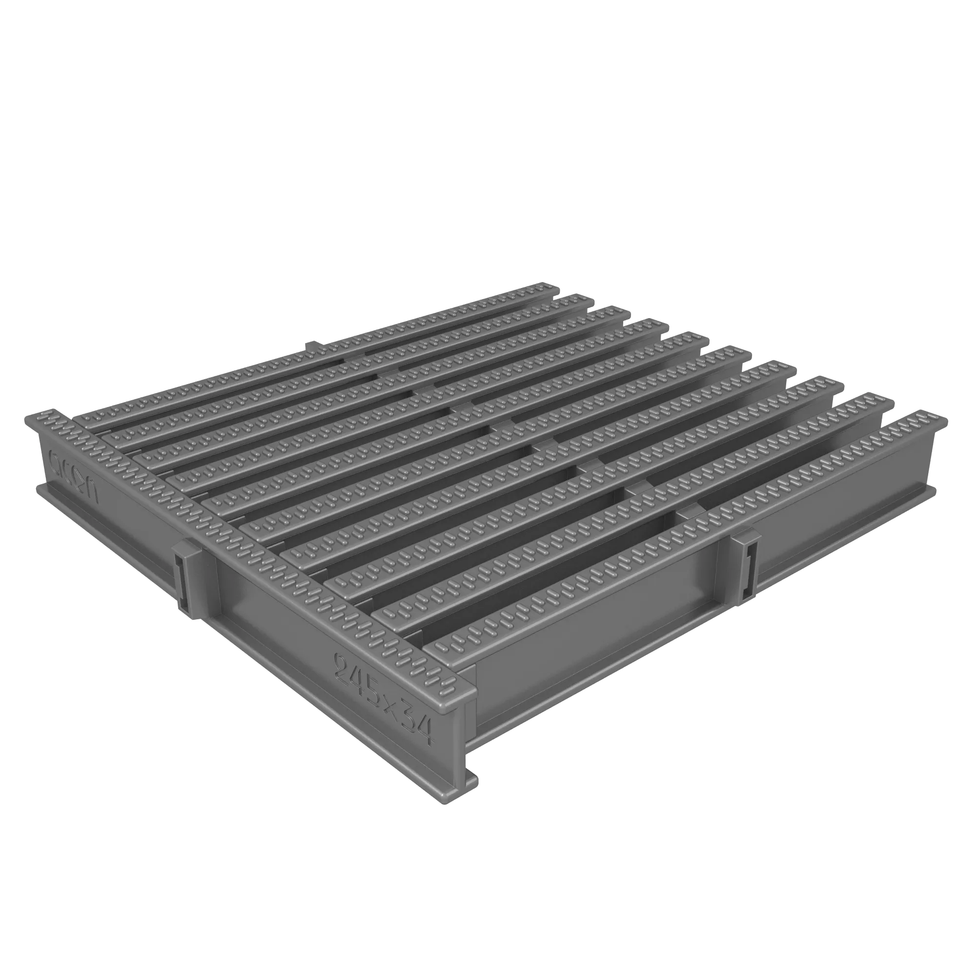 245х34 мм, цвет нержавеющая сталь, фото 2