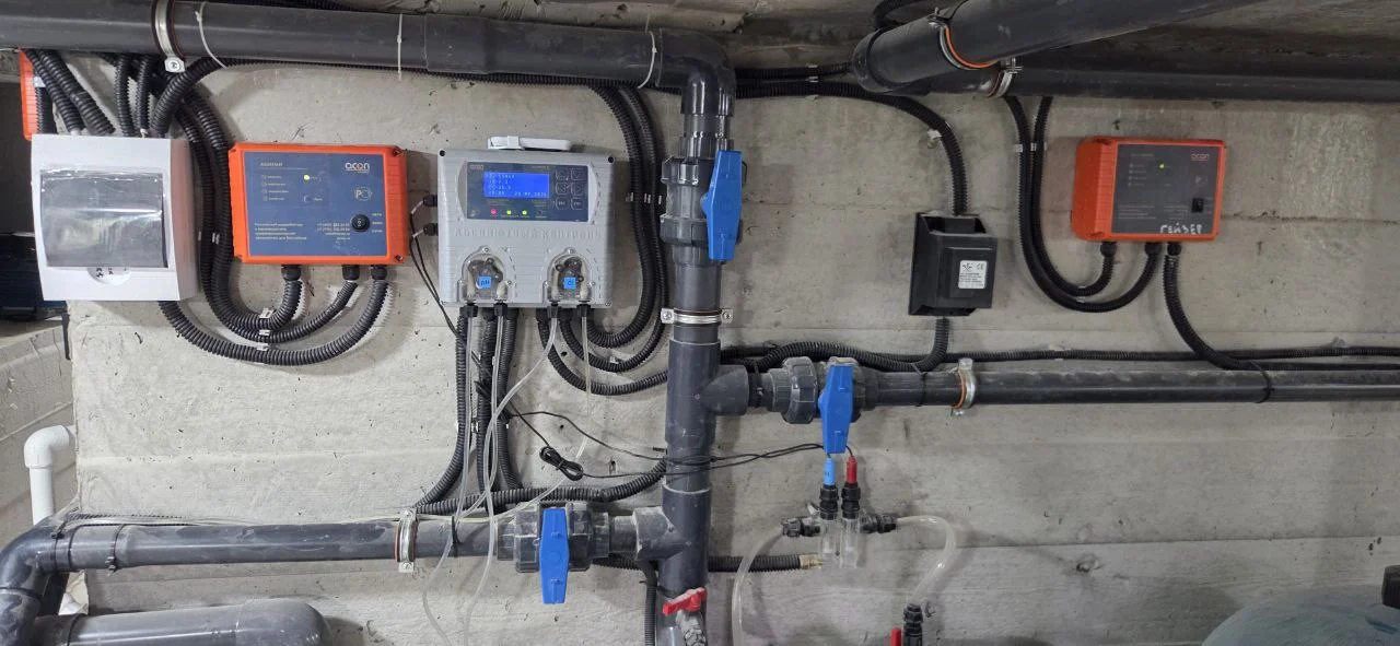 Аквамир автоматизация частного бассейна в городе Астрахань